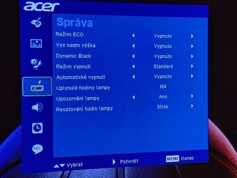 Predám projektor Full HD Acer - 3