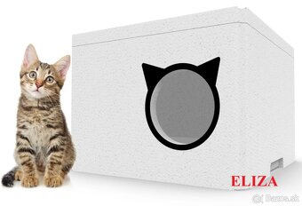 domček pre mačky, mačacia búda - 3