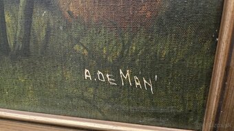 Predám obraz, ANDRE DE MAN - 3
