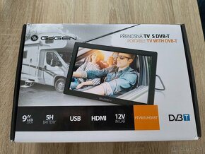 Predám prenosný TV Gogen 9" lcd display - 3