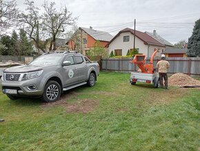 Štiepkovanie, kosenie, čistenie pozemkov, preprava materiálu - 3