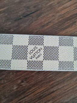 Lv louis vuitton opasok koženy biely kvalitny lv belt - 3