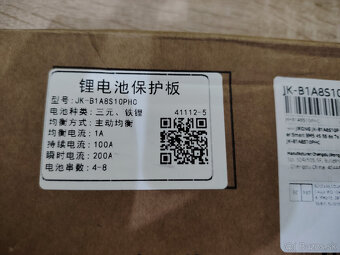 JK BMS 100A + 1A balancer-12-24V - 3