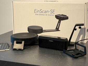 Predám 3D skener EinScan-SE + vzorky zmatňovacích sprejov - 3