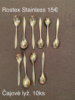 Príbory Toner, Rostex, Sandrik - kusovky - 3