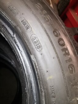 Predám zimné pneumatiky 215/60 R16 - 3
