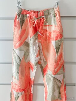 Ľanové nohavice veľkosť 38 - 3