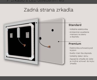 Zrkadlo s podsvietením - 3