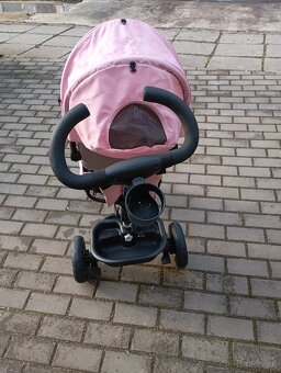 Kinderkraft trojkolka -ružová - 3