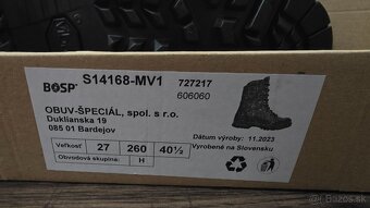 Bosp black squad 40,5 vložka 27cm - 3