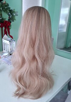 Tmavá blond parochňa - 3