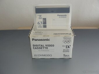 Mini DV videokazety SONY -PANASONIC - TDK - Digital 8. - 3