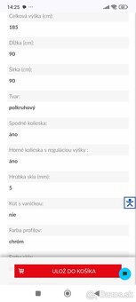 Sprchový kút + vanička - 3