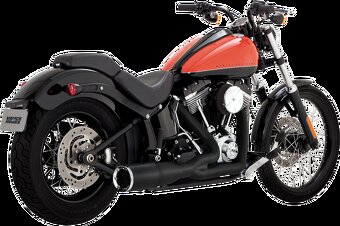 VANCE & HINES HI-OUTPUT 2IN1 SHORT-SOFT TC FXSB/FXCW - BLACK - 3