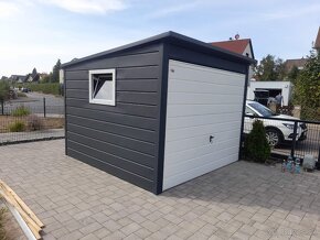 Záhradný domček 3x3m antracit - 3