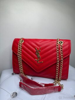 yves saint laurent kabelka červená - 3