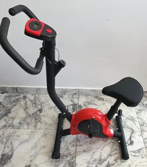 Rotopéd jednoduchý izbový cvičný bicykel s displejom - 3