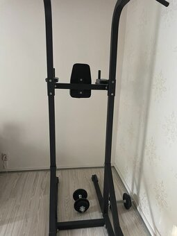 Stacionárne bradlá s hrazdou - 3