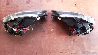 AUDI A3 8P 2003-2008 Led Tube Black Reflektory Predné Svetlá - 3