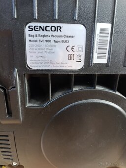 Predám vysávač Sencor v záruke ešte 1 rok - 3