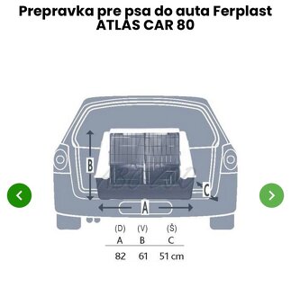 Prepravný box pre psa do auta - 3