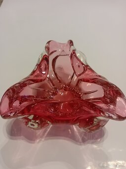 Hutné sklo popolník/ misa - 3