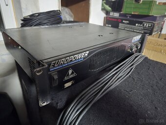 Pasívne reproduktory 15" plus zosilňovač behringer EP2500 - 3