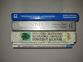 Nemecké odborné slovníky + učebnica - 3