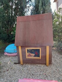 Záhradný drevený domček pre deti - 3