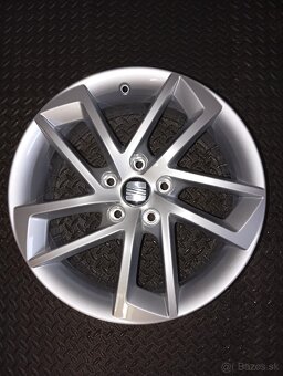 Originalne Alu disky elektróny 5x112 r17 Audi Škoda Seat - 3