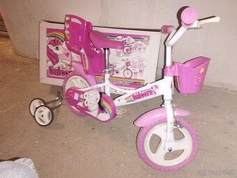 Predám bicykel 12'' Unikorn, pre deti z výškou 87-110 CM. - 3