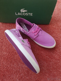 LACOSTE dámske plátené tenisky veľkosť 37 - 3