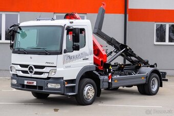 MERCEDES 1222 NOVÝ HÁKOVÝ NOSIČ KONTAJNEROV HYDRAULICKÁ RUKA - 3