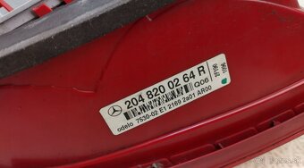 Zadní světla Mercedes w204 Sedan - 3