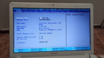 Predám notebook Toshiba - 3