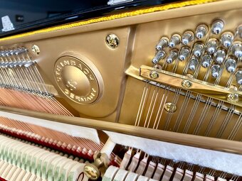 Nemecké piano Steinbach, čierne, veľmi dobré ako nové, záruk - 3