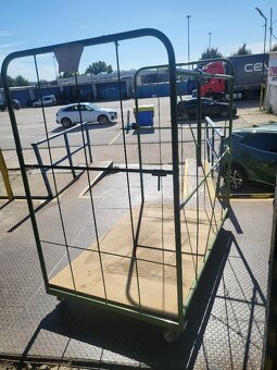 Skladový prepravný manipulačný vozík - 3