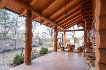 Luxusná zrubová chata s druhou murovanou stavbou – Posádka,  - 3