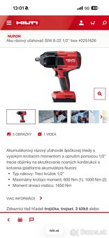 Hilti razovy utahovac - 3