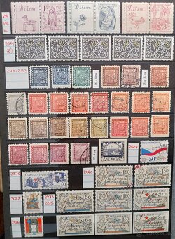 Známky ČESKOSLOVENSKO – 1 - 3