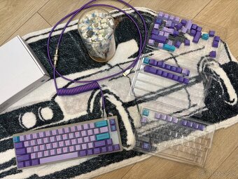 Herná klavesnica custom na základe Womier K66 - 3