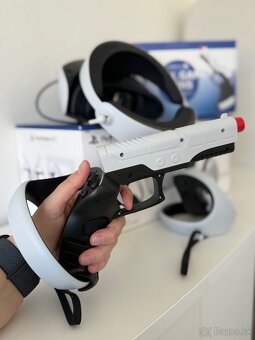 PlayStation VR2 + darček Dual Game Guns Kit - 3
