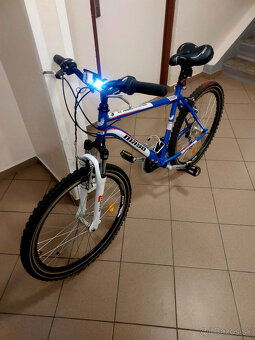 Horský odpruž bicykel stav novy pár krát použitý - 3
