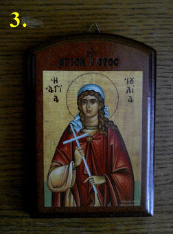 Drevené grécke ikony zo Svätej hory Athos - 3