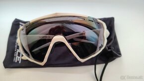 Cyklistické okuliare Force Ombro biele - 3