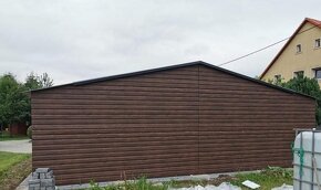 Plechová garáž 7x5m - 3