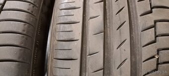 Predám 2ks pekné letné 225/45r17-91Y Continental - 3