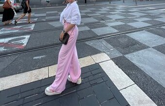 Pink letne nohavice - 3