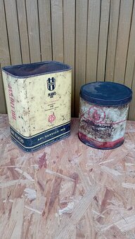 Staré plechovky od oleja... - 3