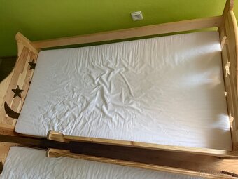 Detská posteľ 2 kusy rozmer 140cm na 70cm - 3